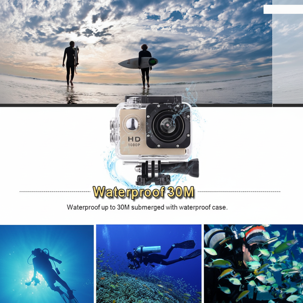 1080P High-Definition Sports Camera