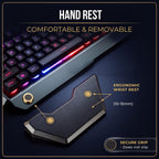 Ergonomic Keyboard with RGB Backlight