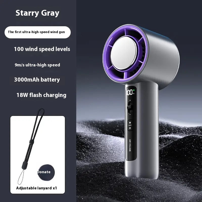 Compact Handheld USB Rechargeable Fan