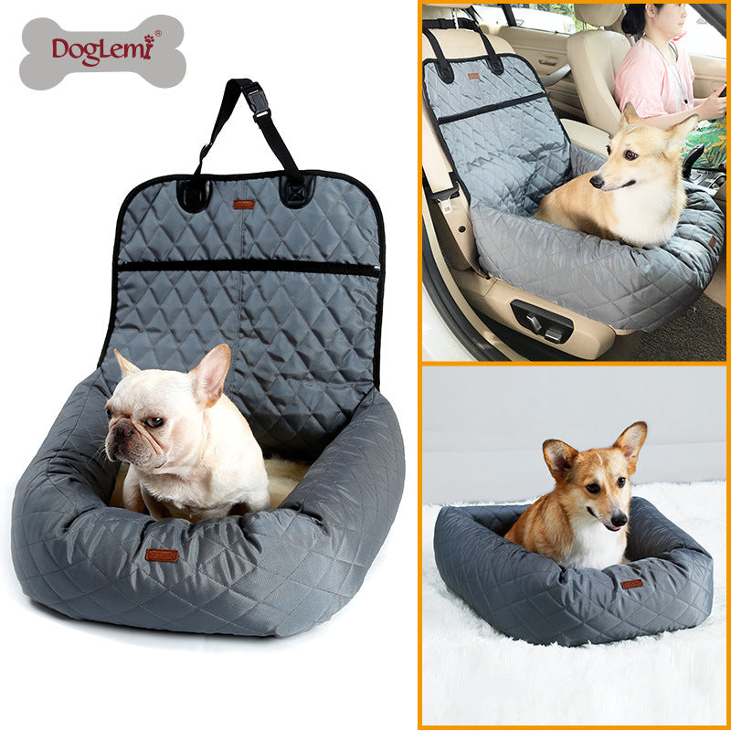 Deluxe Pet Car Comfort Bed