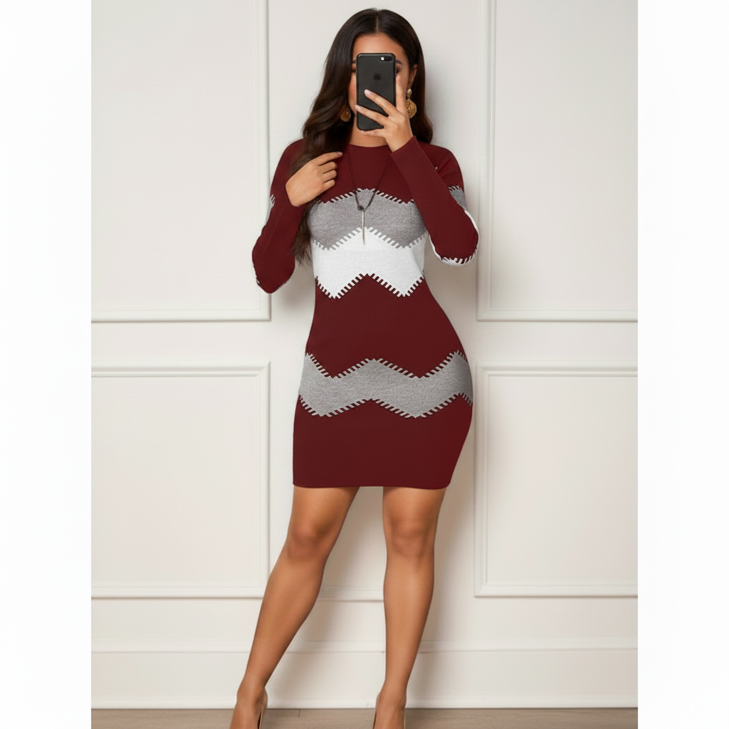 Knitted Sweater Dress