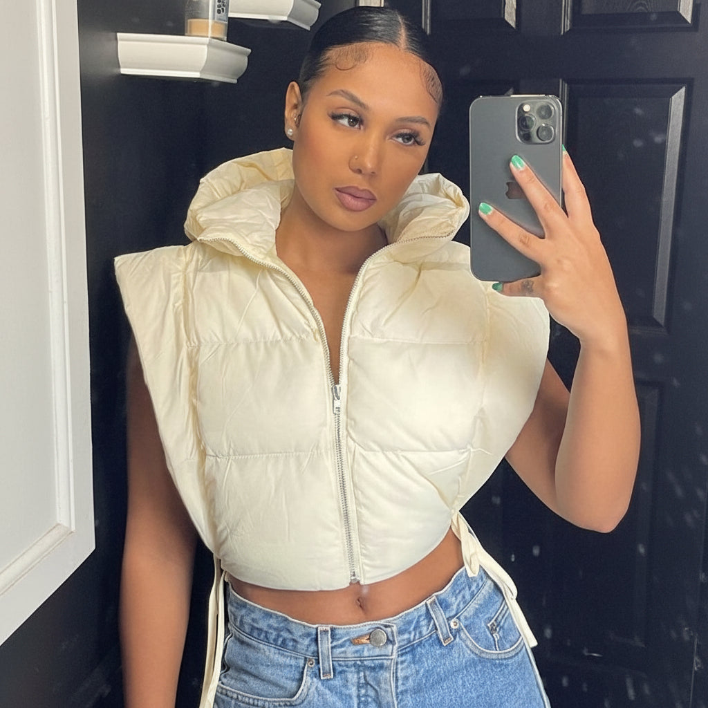 Fashionable Women's Hooded Jacket