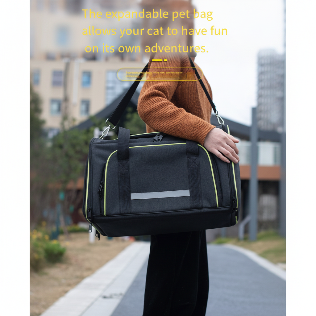 Elegant Portable Single-Shoulder Pet carrier