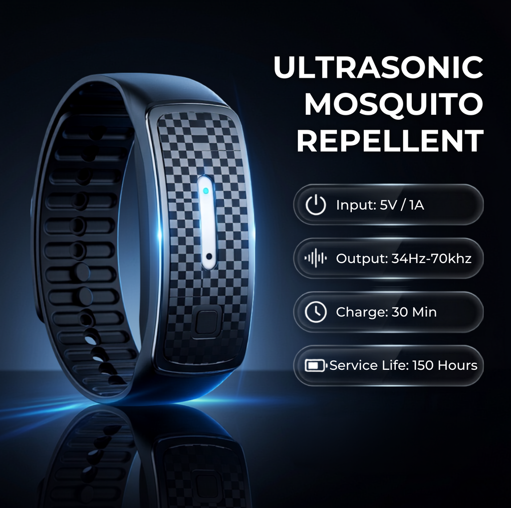 Ultrasonic Mosquito Repellent Bracelet