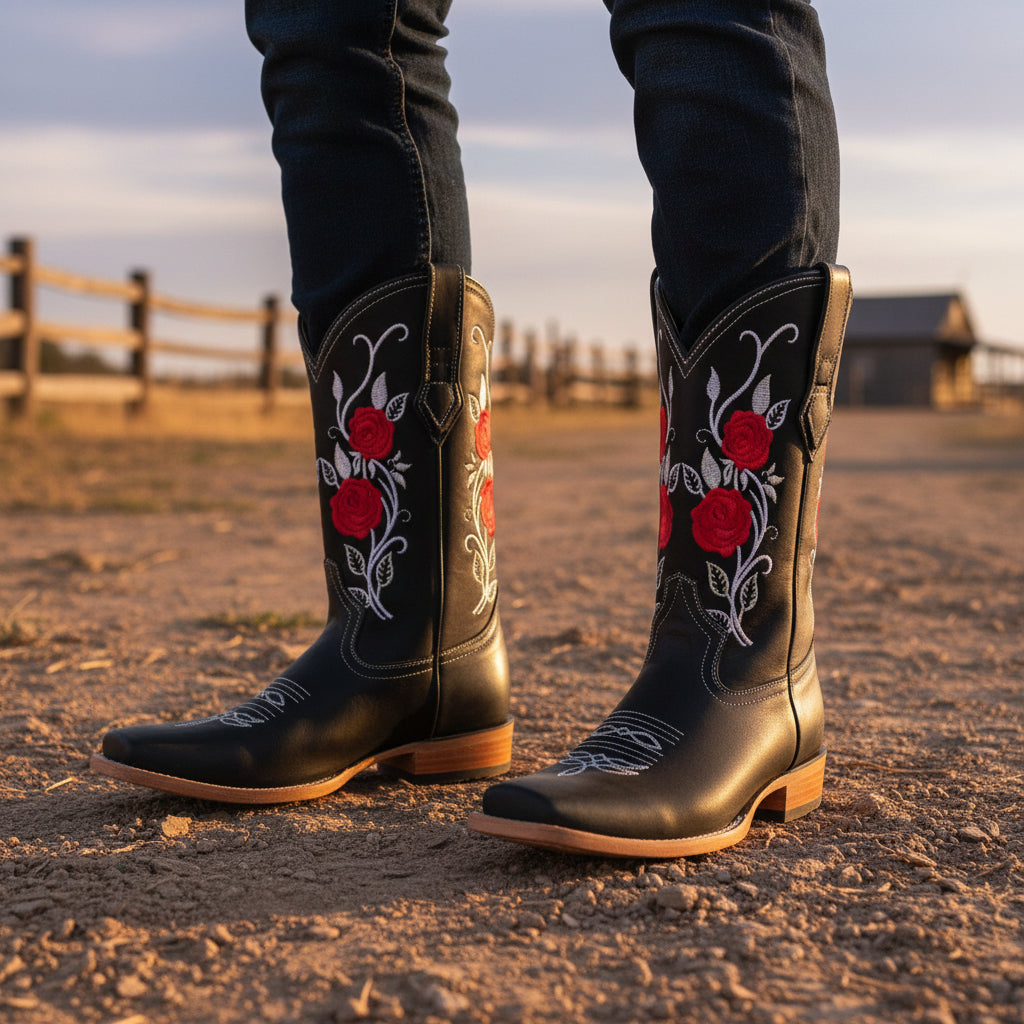 Stylish Mid-Heel Boots