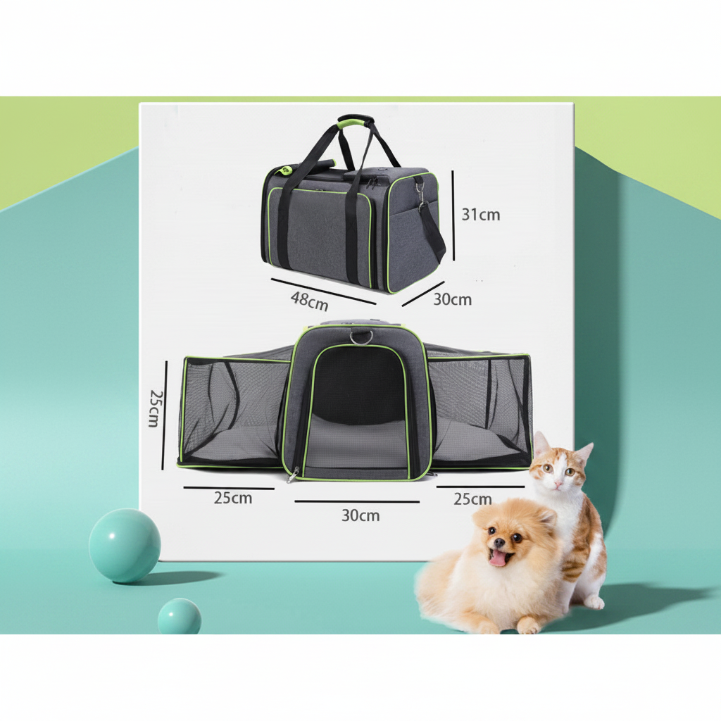 Elegant Portable Single-Shoulder Pet carrier