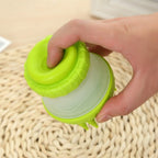 Canine Spa Brush with Massager and Paw Cleaner