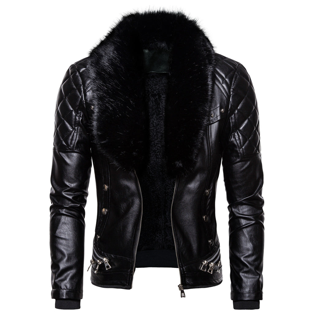 Stylish Men's Leather Jacket