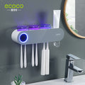 Wall-Mounted UV Toothbrush Sterilizer with 3 Cups