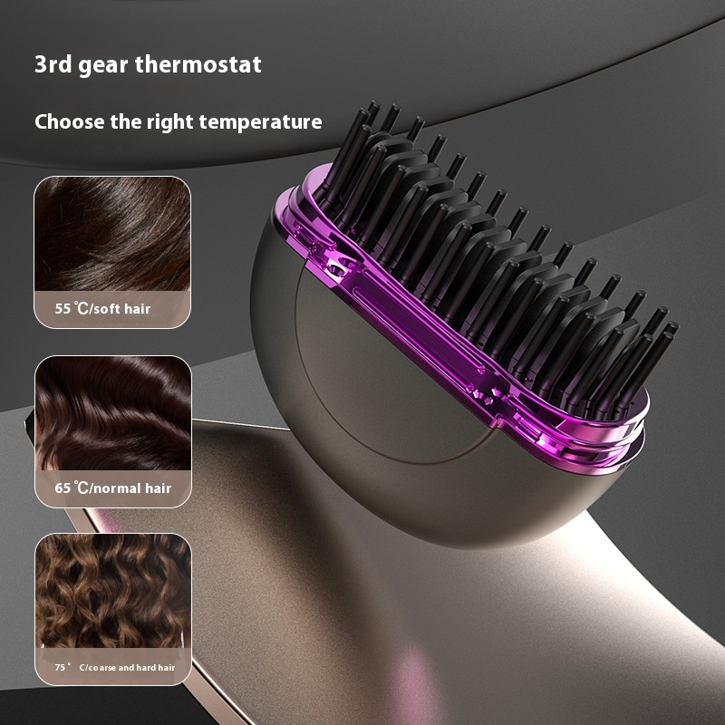 Cordless Mini Steam Ceramic Hair Straightener