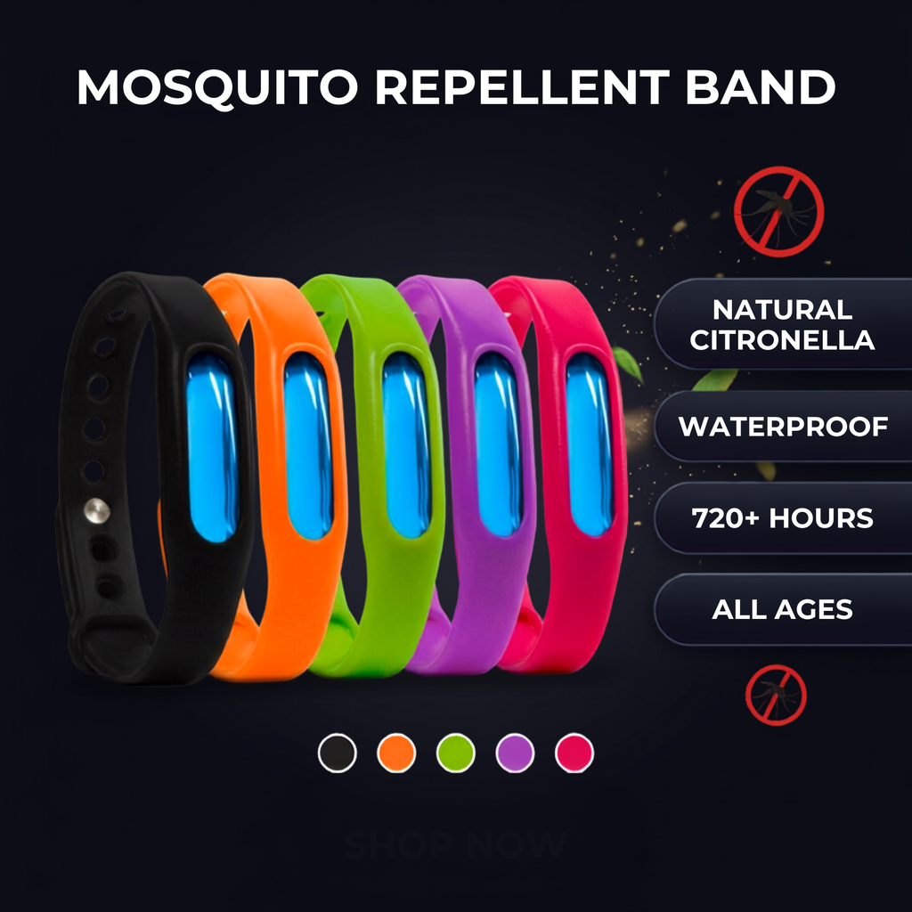 Durable Mosquito Shield Wristband