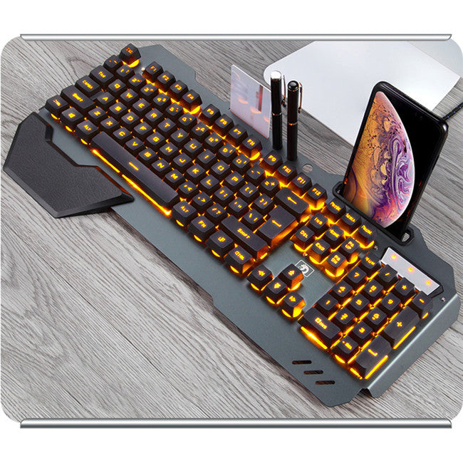 Ergonomic Keyboard with RGB Backlight