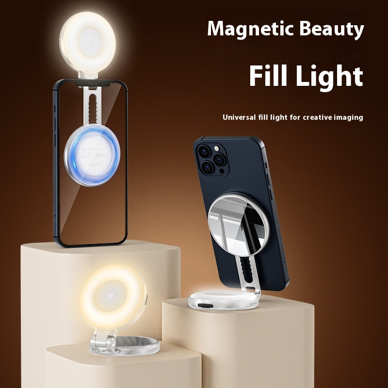 Magnetic Clip-On Phone Fill Light