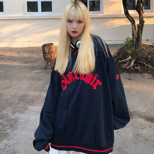 Long Sleeve V-Neck Bomber Sweater