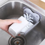 Suction-mounted Cup & Glass Cleaner