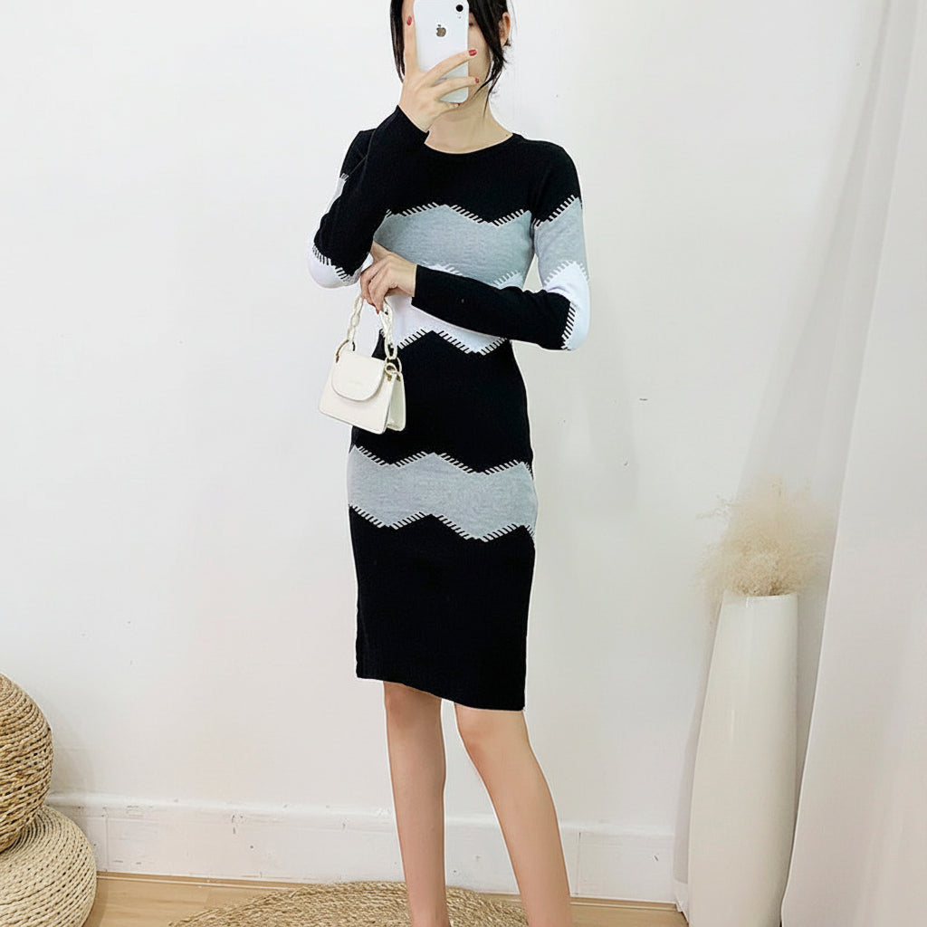 Knitted Sweater Dress