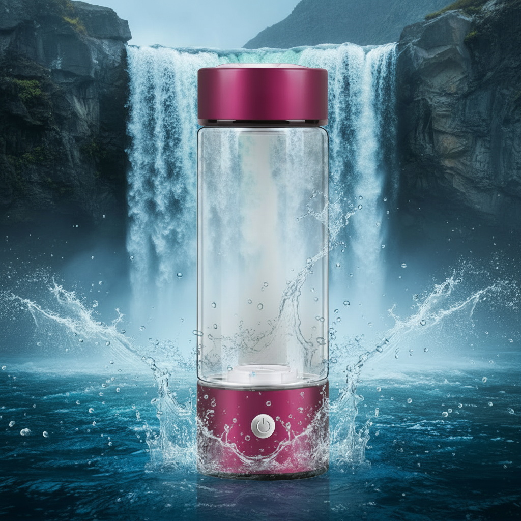 HealthTec Hydrogen-Rich Water Bottle – Rechargeable & Portable