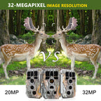 32MP Night Vision Hunting Camera