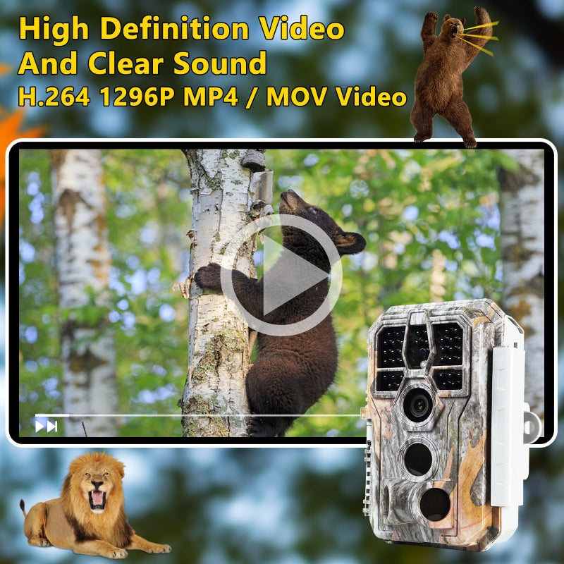 32MP Night Vision Hunting Camera
