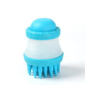 Canine Spa Brush with Massager and Paw Cleaner