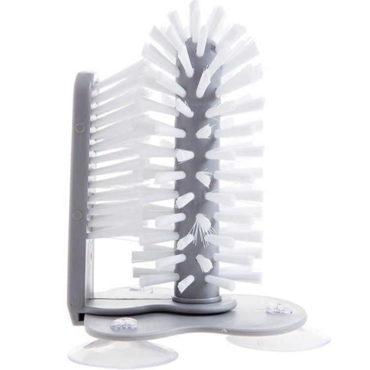 Suction-mounted Cup & Glass Cleaner