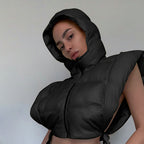 Fashionable Women's Hooded Jacket