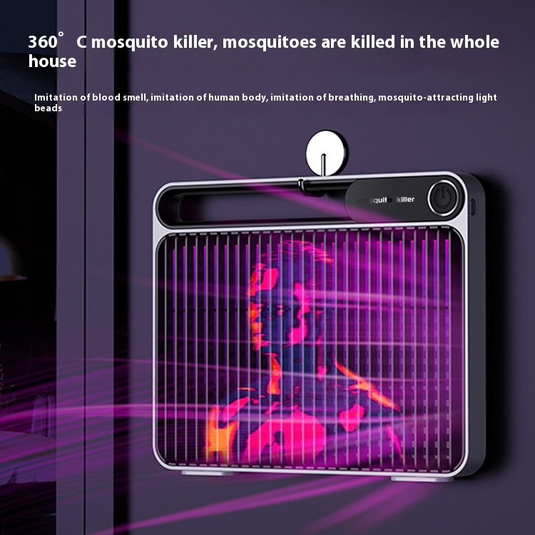 USB Mosquito Killer Lamp – Silent Chemical‑Free UV Trap
