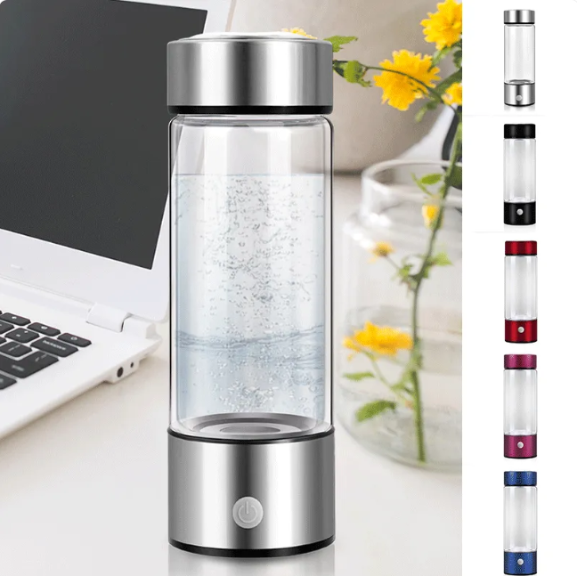 HealthTec Hydrogen-Rich Water Bottle – Rechargeable & Portable